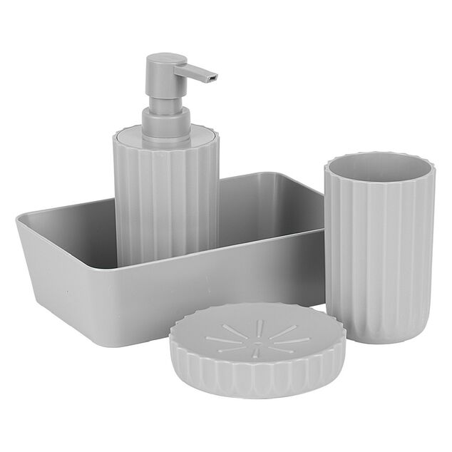 Set de rangement salle de bain 4 pi&egrave;ces
