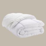 Surmatelas anti-acariens blanc 140x190xÉp3cm 250gr