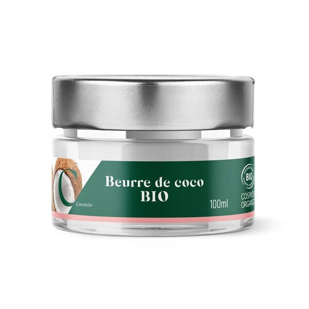 Beurre de coco bio Mess&eacute;gu&eacute; pot 100ml