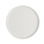 Assiette &agrave; dessert ronde porcelaine blanc Nordic &Oslash;22cm