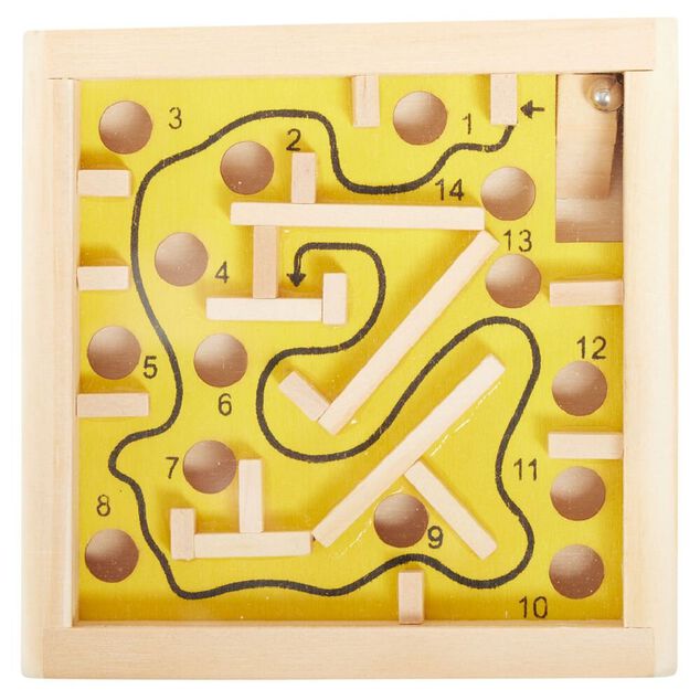 Jeu casse t&ecirc;te en bois - 24 pi&egrave;ces