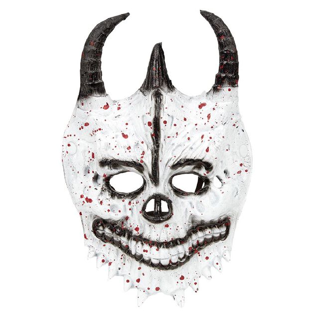 Masque d&eacute;mon adulte en latex