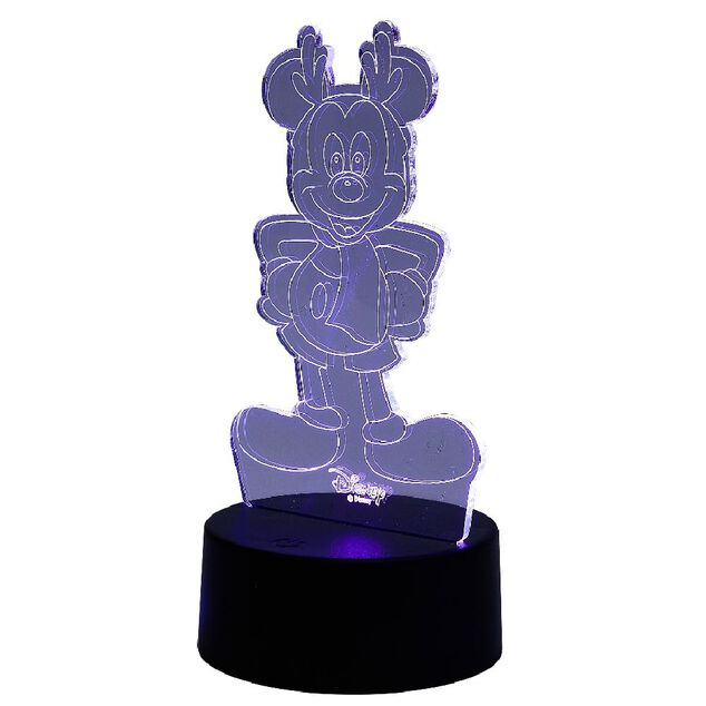 Décoration de Noël lumineuse à poser Disney Mickey