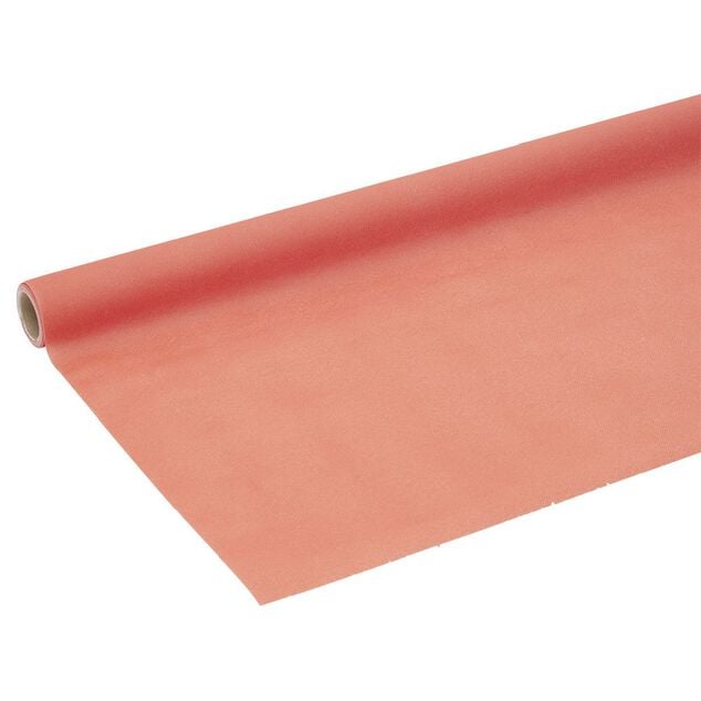 Nappe en papier voie s&egrave;che effet tissu orange