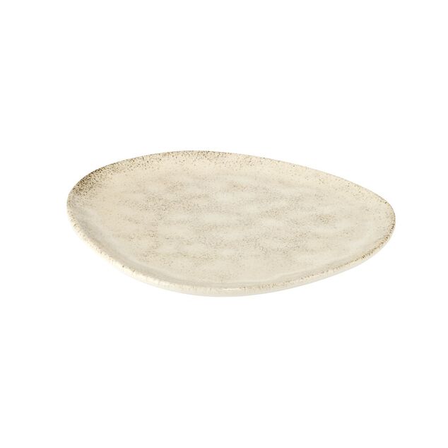 Assiette creuse fa&iuml;enceTrior beige 20x23cm
