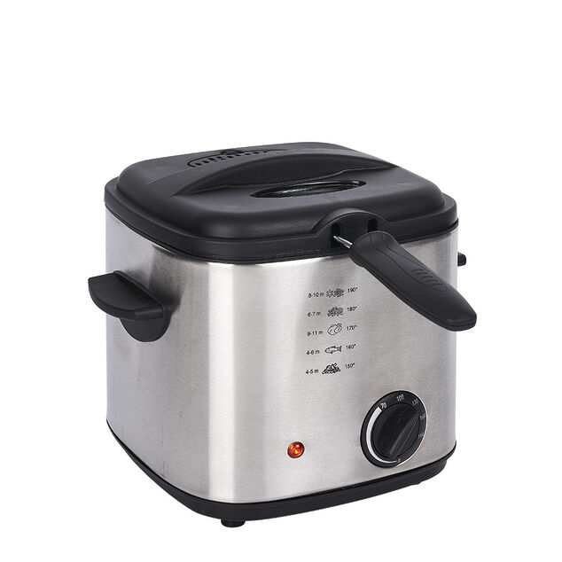 Friteuse Et Fondue Clatronic FFR 2916 - 1L - Parois Froides - Thermostat Réglable - 900W