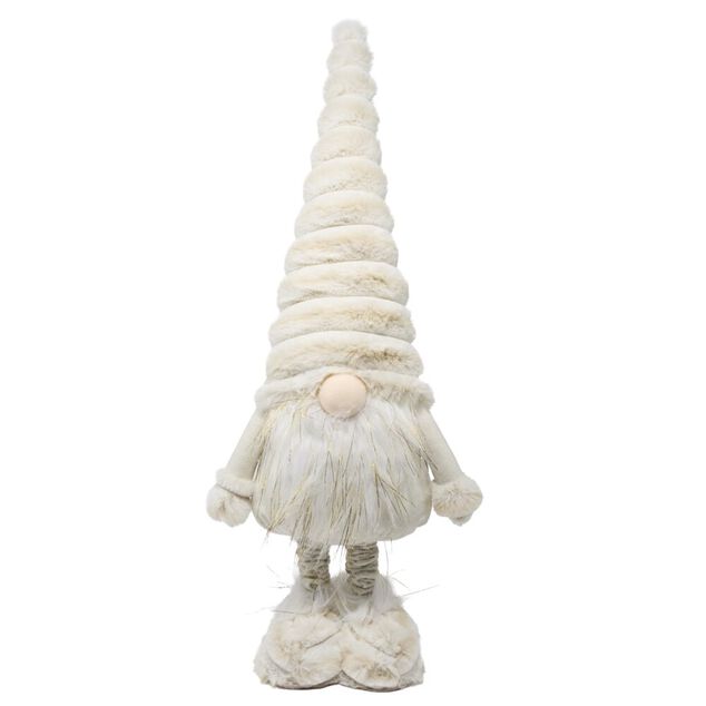 Gnome debout d&eacute;coratif jambes extensibles H97cm (2 mod&egrave;les)