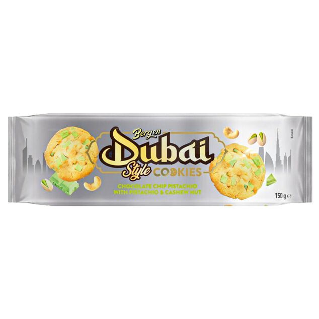 Cookie Dubai Style pistache et noix de cajou 150gr