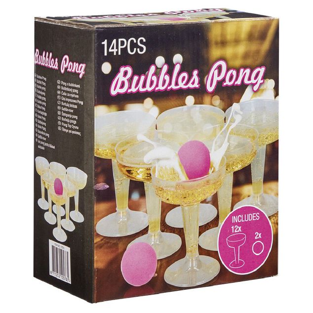 Jeu bubbles pong 14 pièces