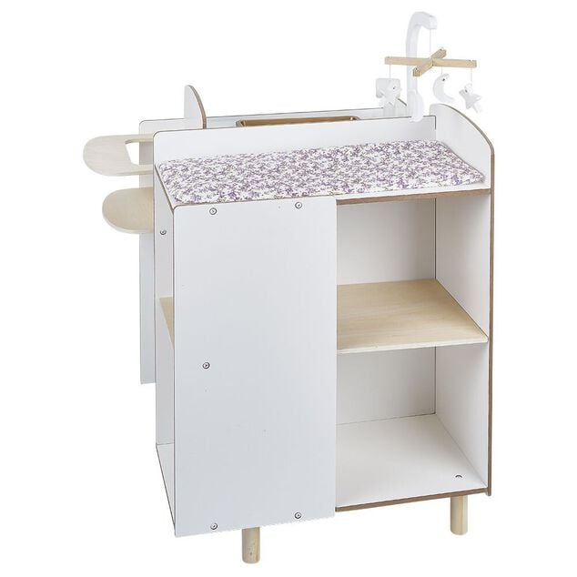 Nurserie table &agrave; langer en bois Storiz