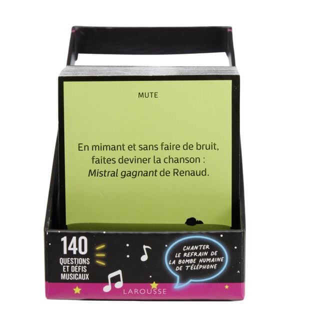 Jeu ap&eacute;ro karaok&eacute;