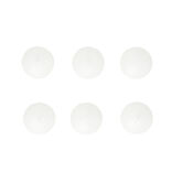 Lot de 6 bougies flottantes cire blanche Ø4,5cm