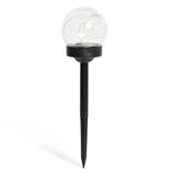 Globe solaire &agrave; planter &Oslash;10xH36cm