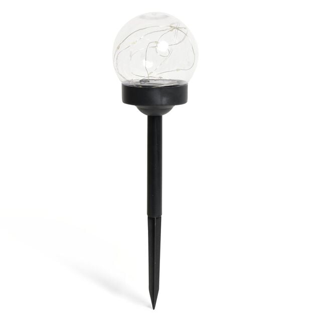 Globe solaire &agrave; planter &Oslash;10xH36cm
