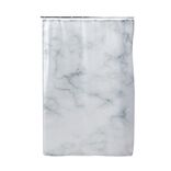 Rideau de douche marbre blanc 180x200cm