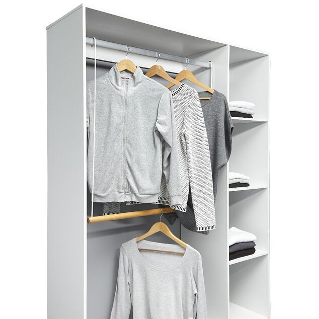 Barre suspendue pour penderie