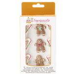 Décor sucré pour gâteau de Noël x9