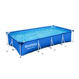 Piscine tubulaire rectangulaire Bestway Steel Pro 211x400xH81cm