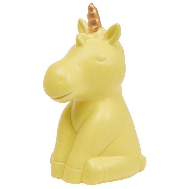 Licorne d&eacute;co c&eacute;ramique