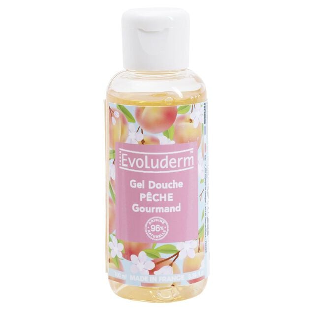 Gel douche gourmand Evoluderm P&ecirc;che 100ml