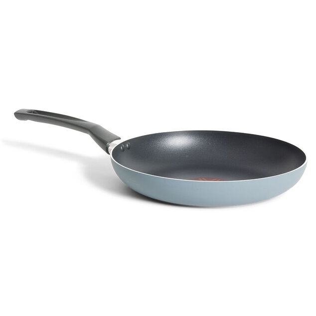 Po&ecirc;le tous feux dont induction thermosensor aluminium gris &Oslash;28cm