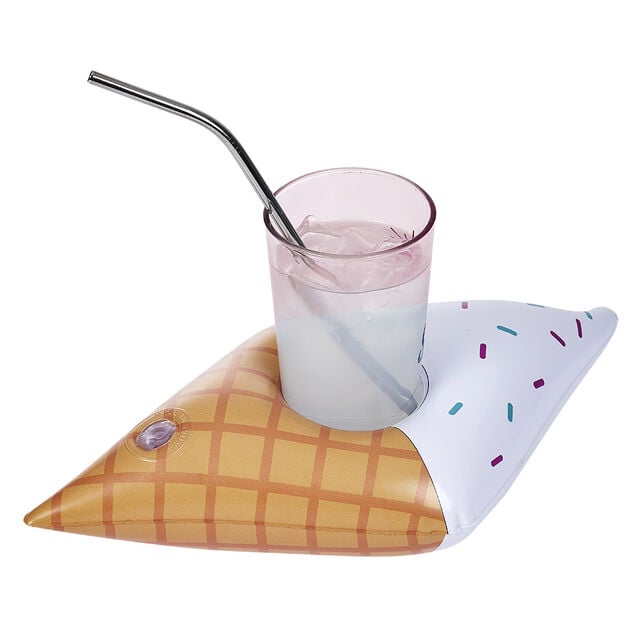 Porte verre gonflable glace