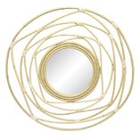 Miroir rotin naturel &Oslash;58 cm