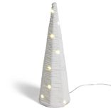 Sapin à poser lumineux 15LED à piles H40cm