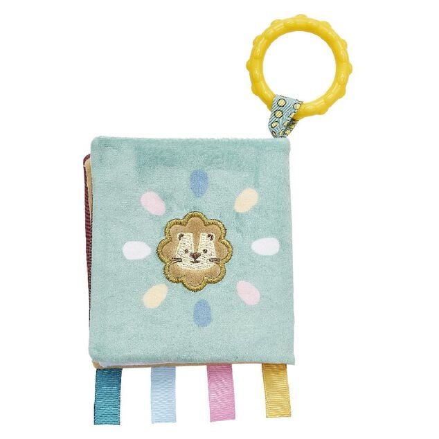 Livre d'activit&eacute; pour b&eacute;b&eacute; lion 11x11,5 cm