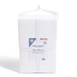 Drap housse 160x200cm 100% coton percale blanc