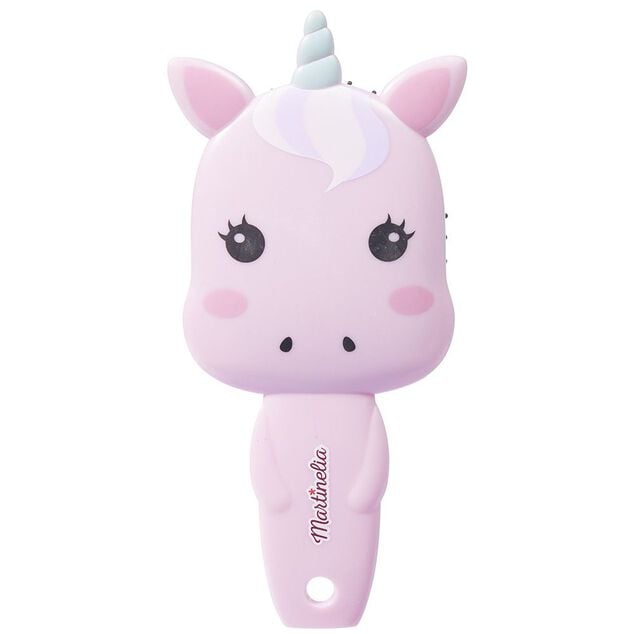 Brosse &agrave; cheveux enfant Martinelia forme licorne
