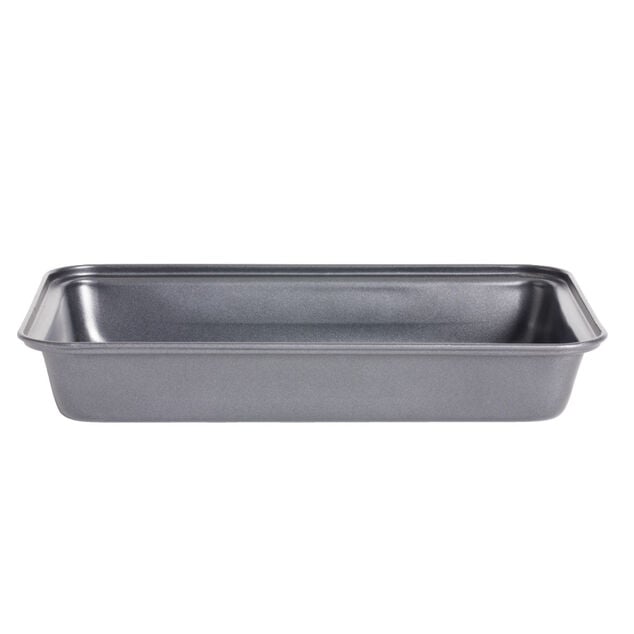 Plat &agrave; four en m&eacute;tal noir 30x20xH4,8cm