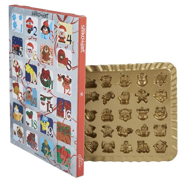 Calendrier de l'avent et moule &agrave; chocolat No&euml;l
