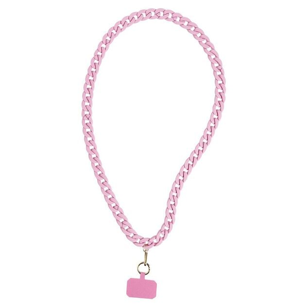 Collier chaîne doré pour téléphone 115cm