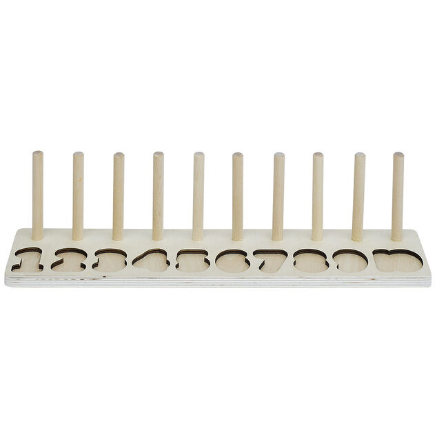Jeu de calcul type Montessori en bois