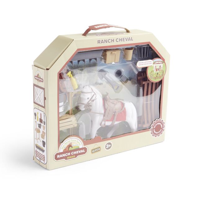 Ranch avec ses accessoires