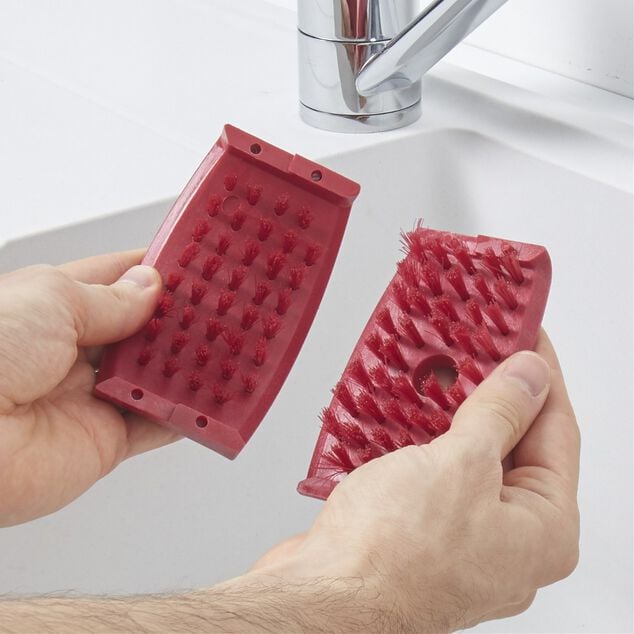 Brosse de nettoyage pour couverts l&eacute;gumes