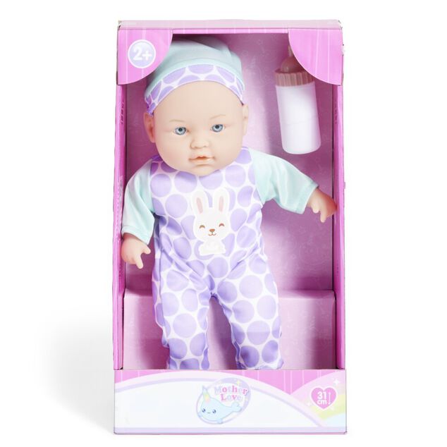 Poup&eacute;e avec biberon