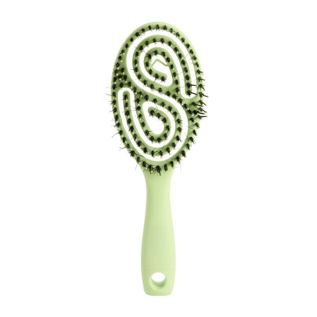 Brosse d&eacute;m&ecirc;lante labyrinthe plastique L24cm (6 mod&egrave;les)
