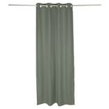 Rideau occultant effet tramé gris foncé 140x240cm