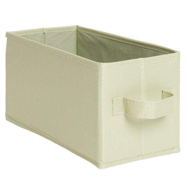Pani&egrave;re de rangement pour Box Cube vert 31x15xH15cm
