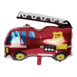 Ballon alu pompier camion L89cm