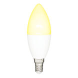 Ampoule ovale LED connect&eacute;e E14 40 W