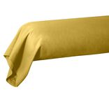 Taie de traversin 85x185cm 100% coton percale marron