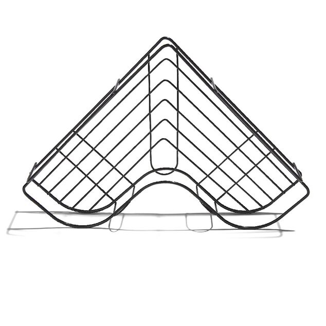 &Eacute;tag&egrave;re d'angle serviteur de douche 23x23cm