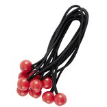 Lot de 10 tendeurs de b&acirc;che &agrave; boule &Oslash;0,4xL.23cm