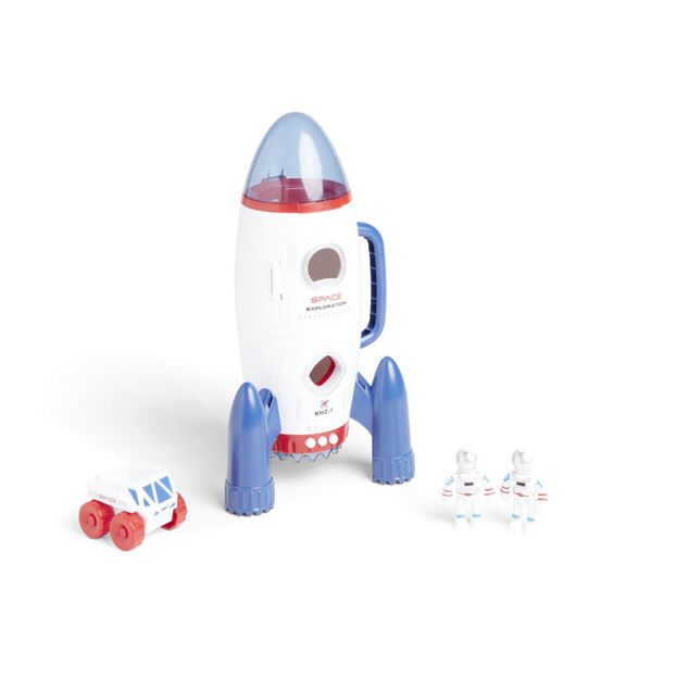 Fus&eacute;e spatiale blanche