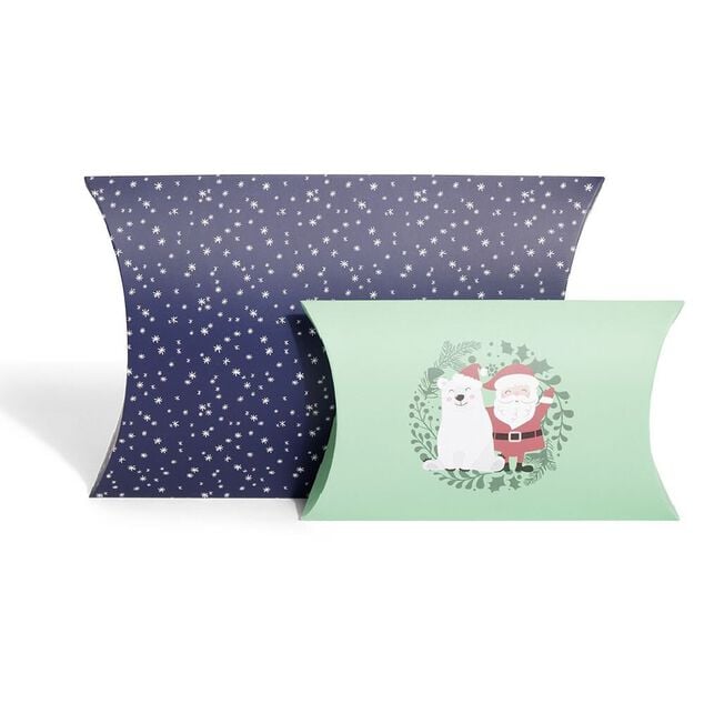 Bo&icirc;te cadeau berlingot No&euml;l enfant x2