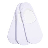 Lot 3 paires chaussettes invisibles coton et polyester - 3 coloris