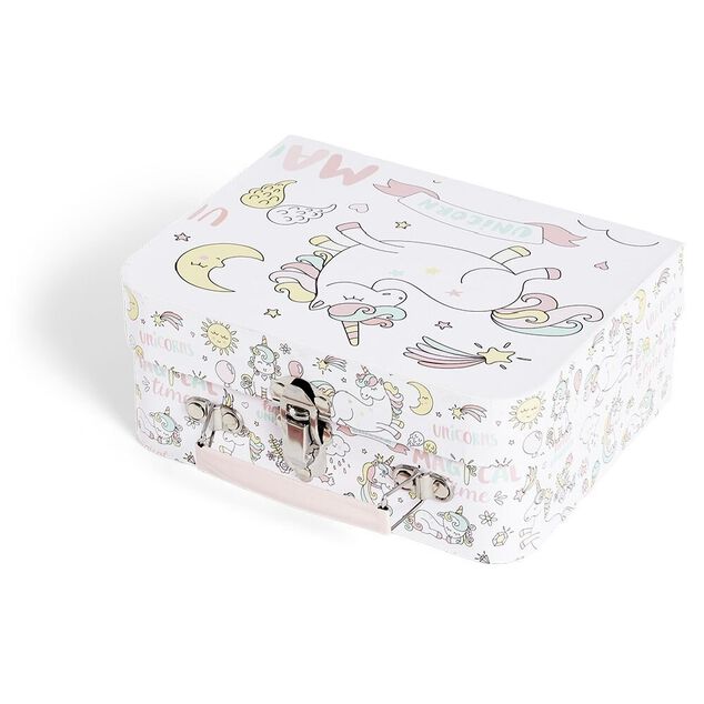 Mallette de transport enfant 20xH8,5x15,5cm - 2 mod&egrave;les